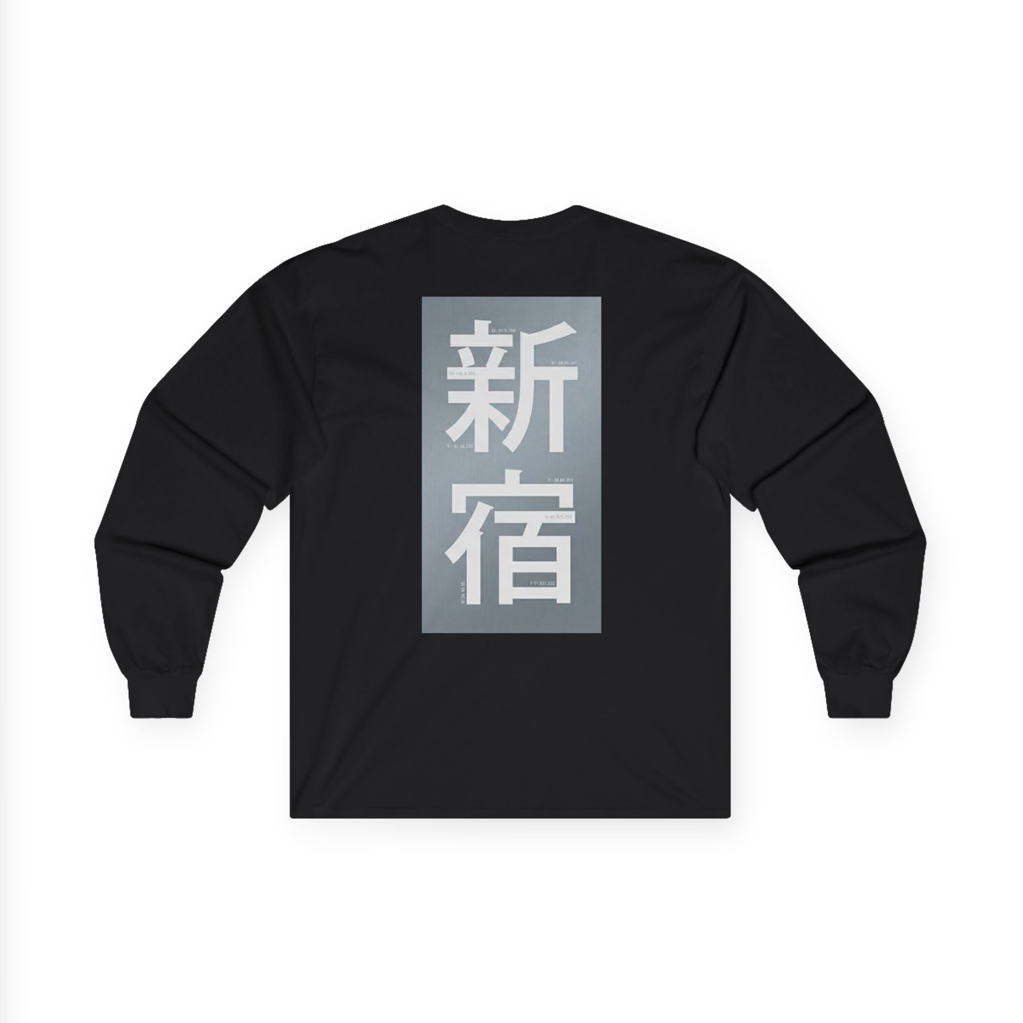 Unisex Shinjuku Kanji Long Sleeve Tee