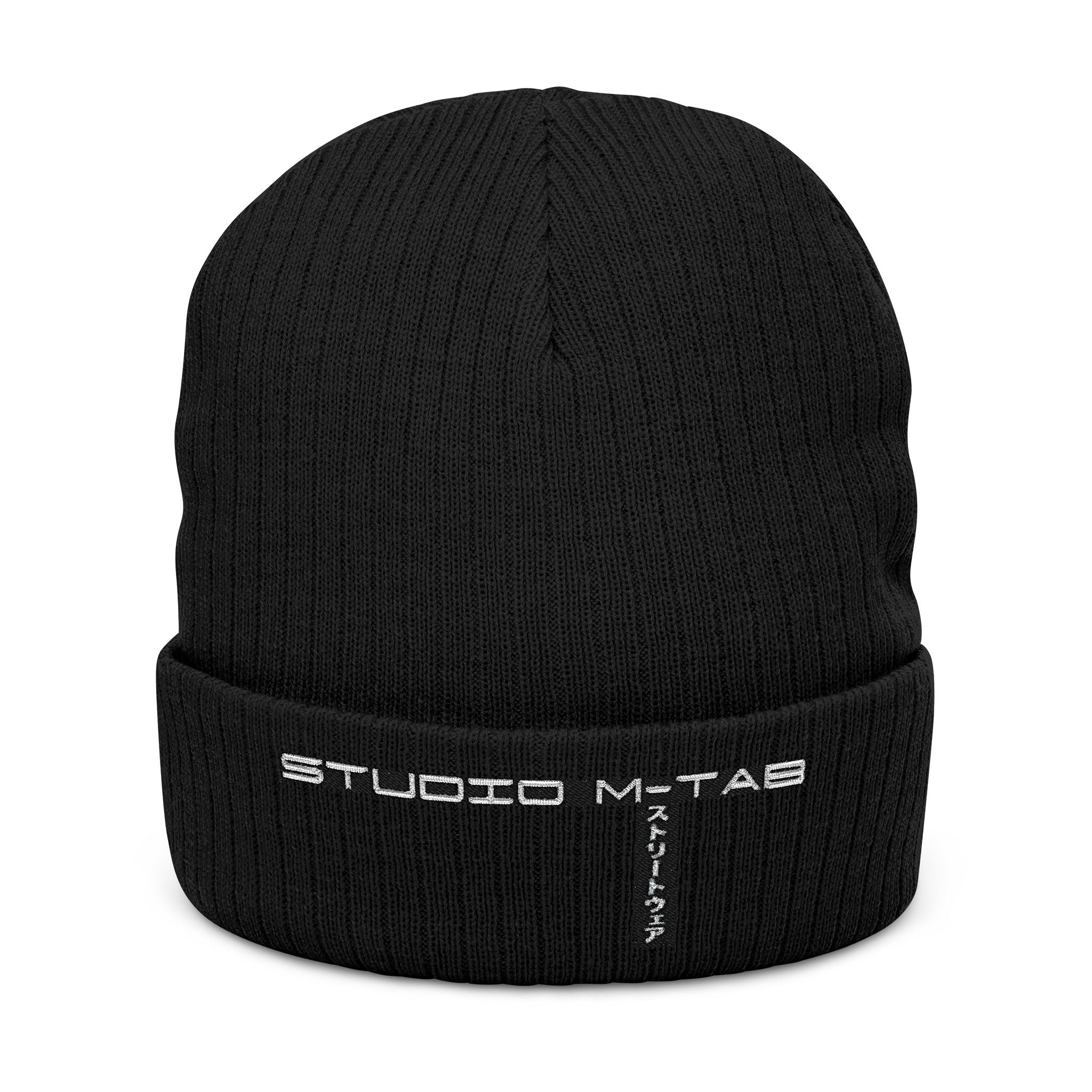 SMT Ribbed Knit Beanie
