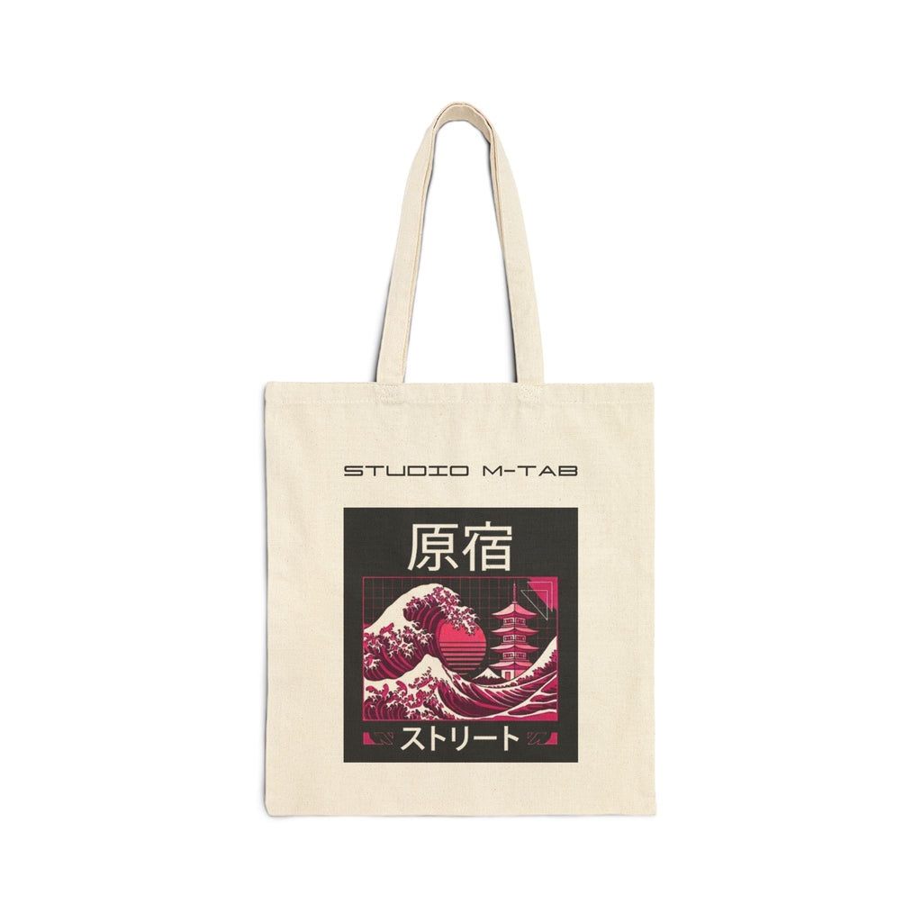 Harajuku Vaporwave Pagoda Tote Bag
