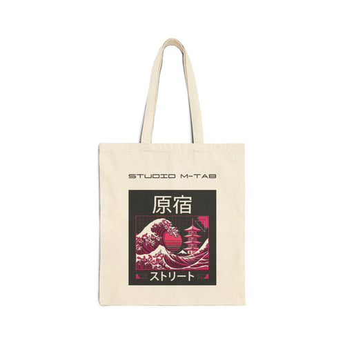 Harajuku Vaporwave Pagoda Tote Bag