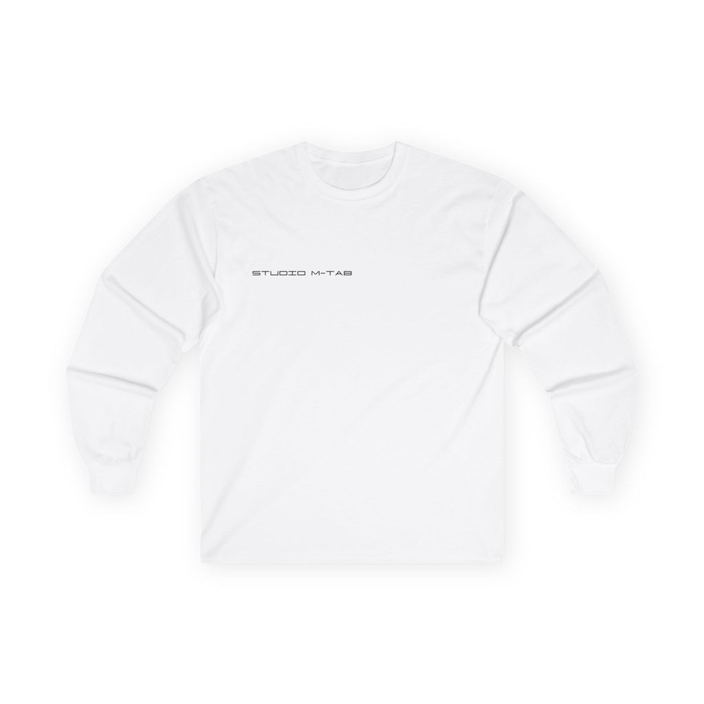 Unisex Streetwear Katakana Long Sleeve Tee