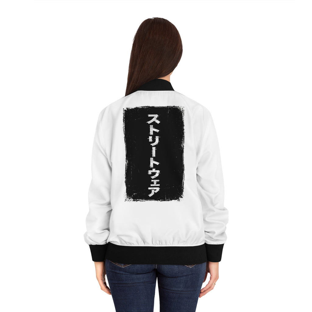 Women's Streetwear Katakana Jacket