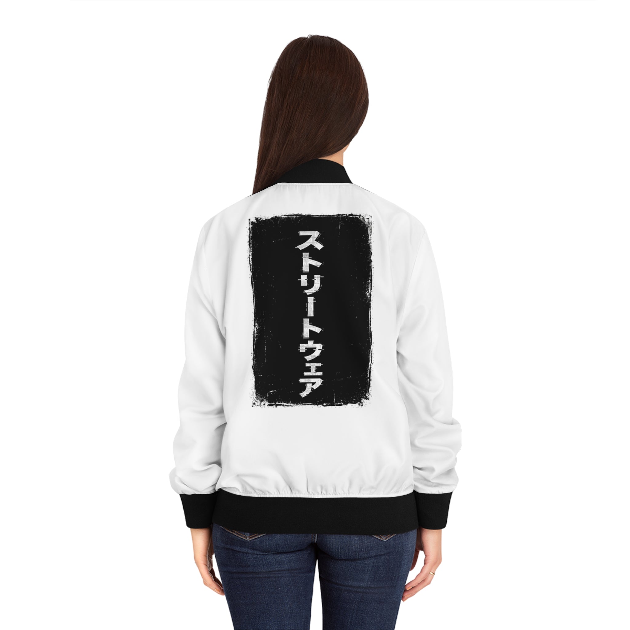 Women's Streetwear Katakana Jacket
