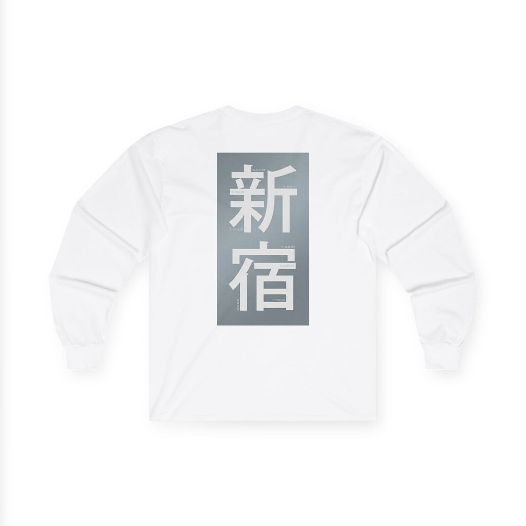 Unisex Shinjuku Kanji Long Sleeve Tee