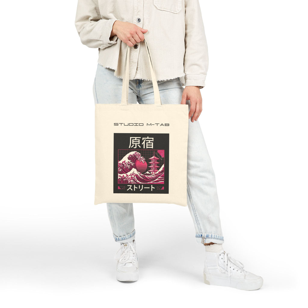 Harajuku Vaporwave Pagoda Tote Bag